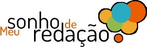 Logotipo - Meu sonho de redação - curso de redação para o ENEM prof. André Gazola
